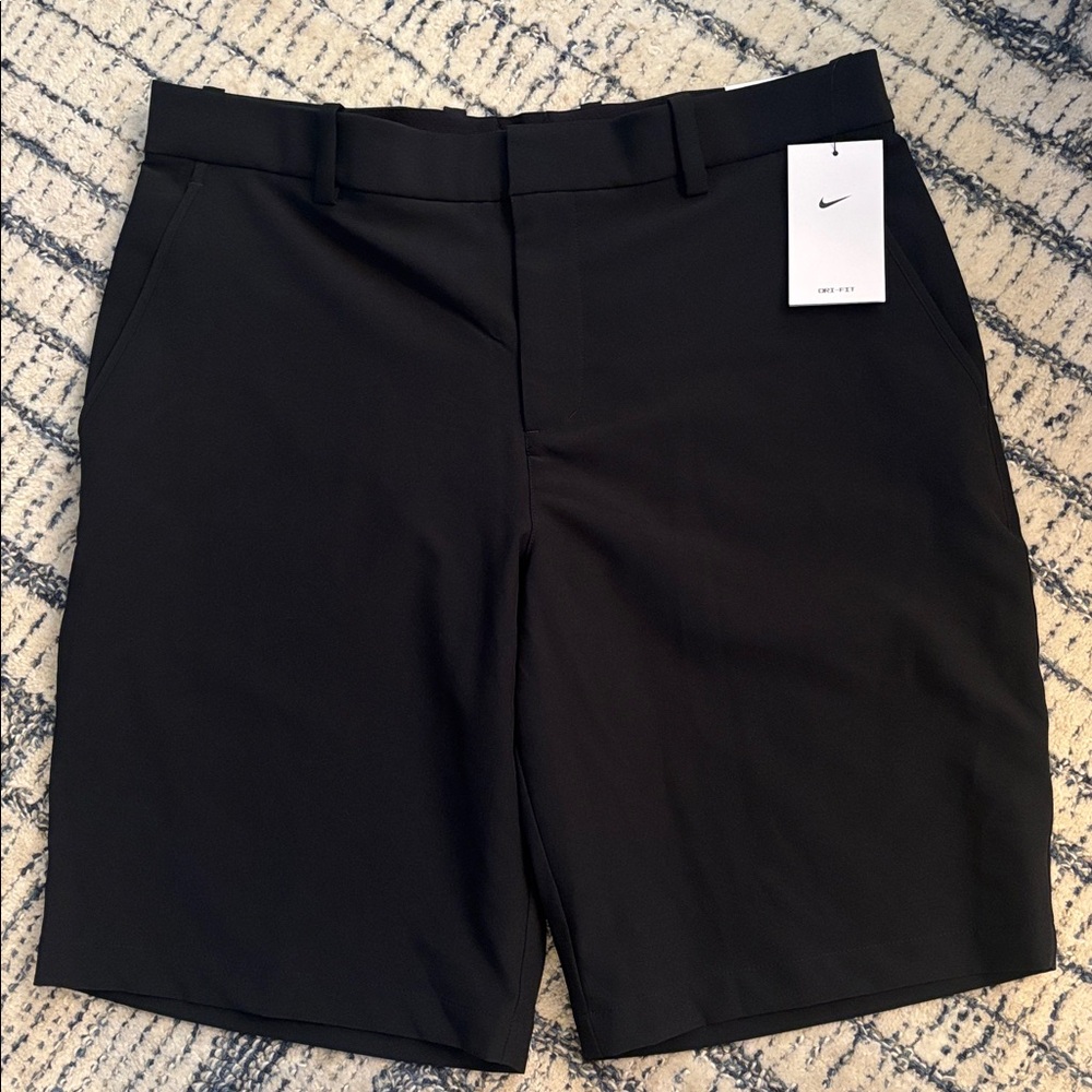 Nike Black Golf Shorts Standard Fit